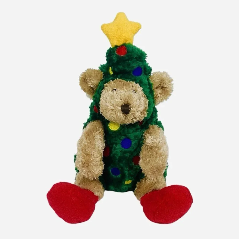 Animal Adventure Christmas Tree Teddy Bear Plush Fuzzy Costume Soft Toy Holiday